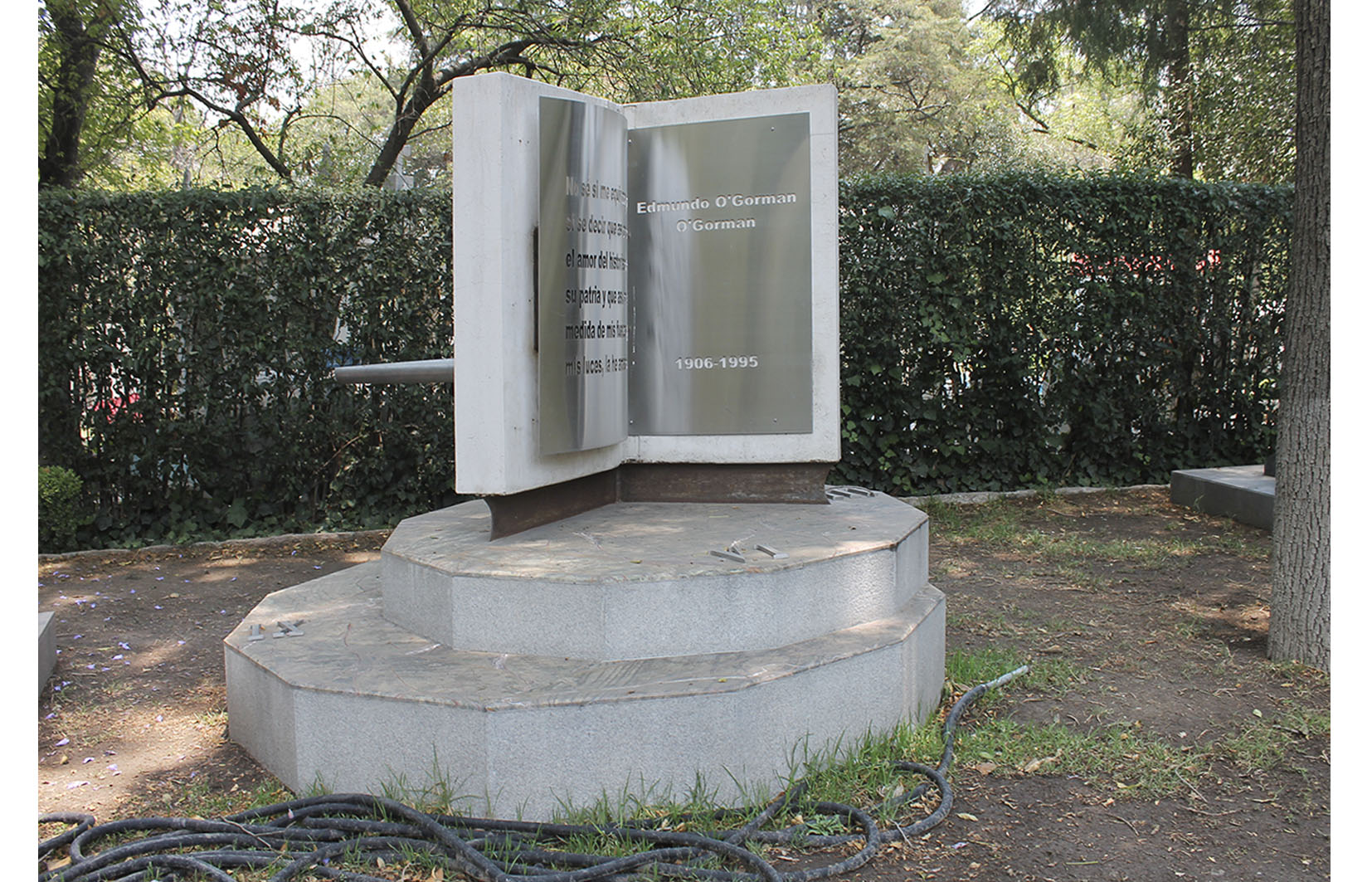 Vista del monumento, 2016.