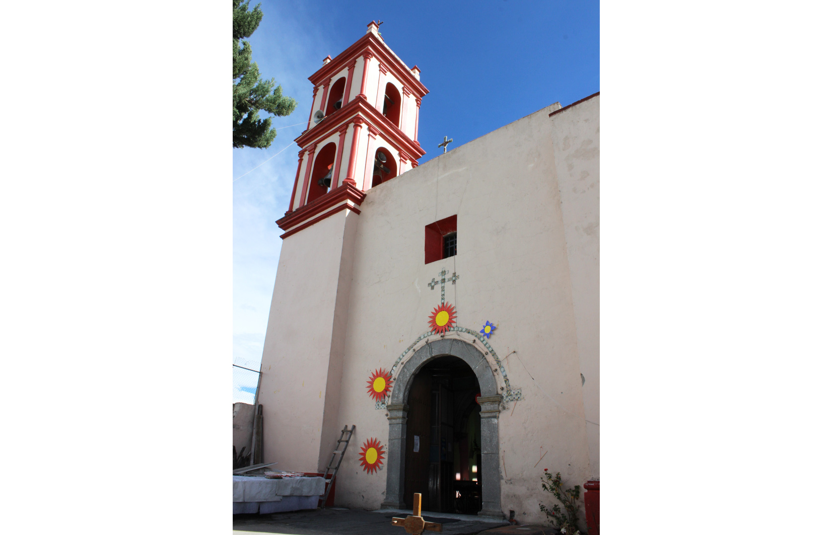 Portada del templo, 2018.