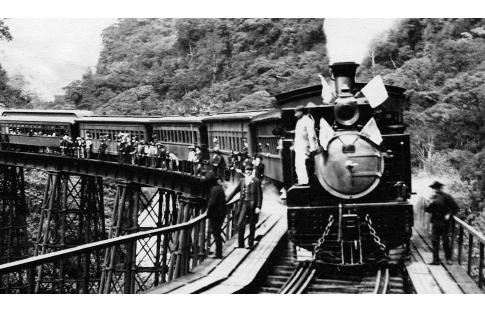 Ferrocarril sobre el puente de Metlac, s. XX.