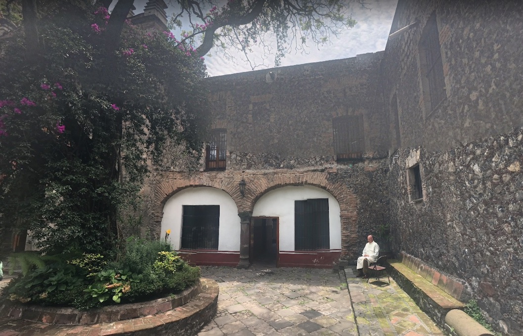 Vista desde el patio, 2018. Fuente: CDMX TRAVEL.