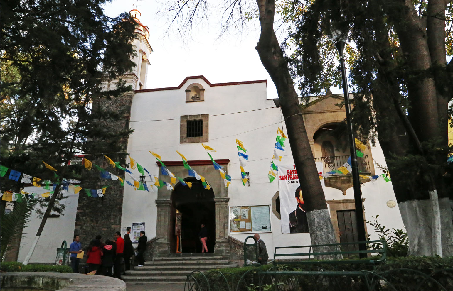 Fachada del templo, 2016.