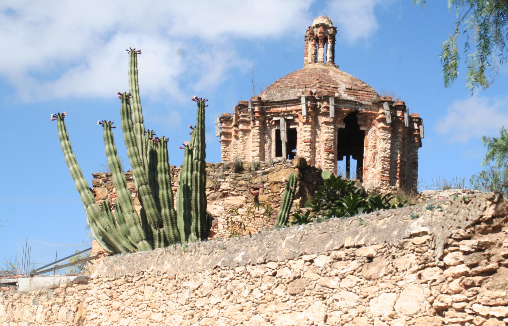 Imagen de la c&uacute;pula de la capilla de la Virgen del Refugio (Sin acceso)