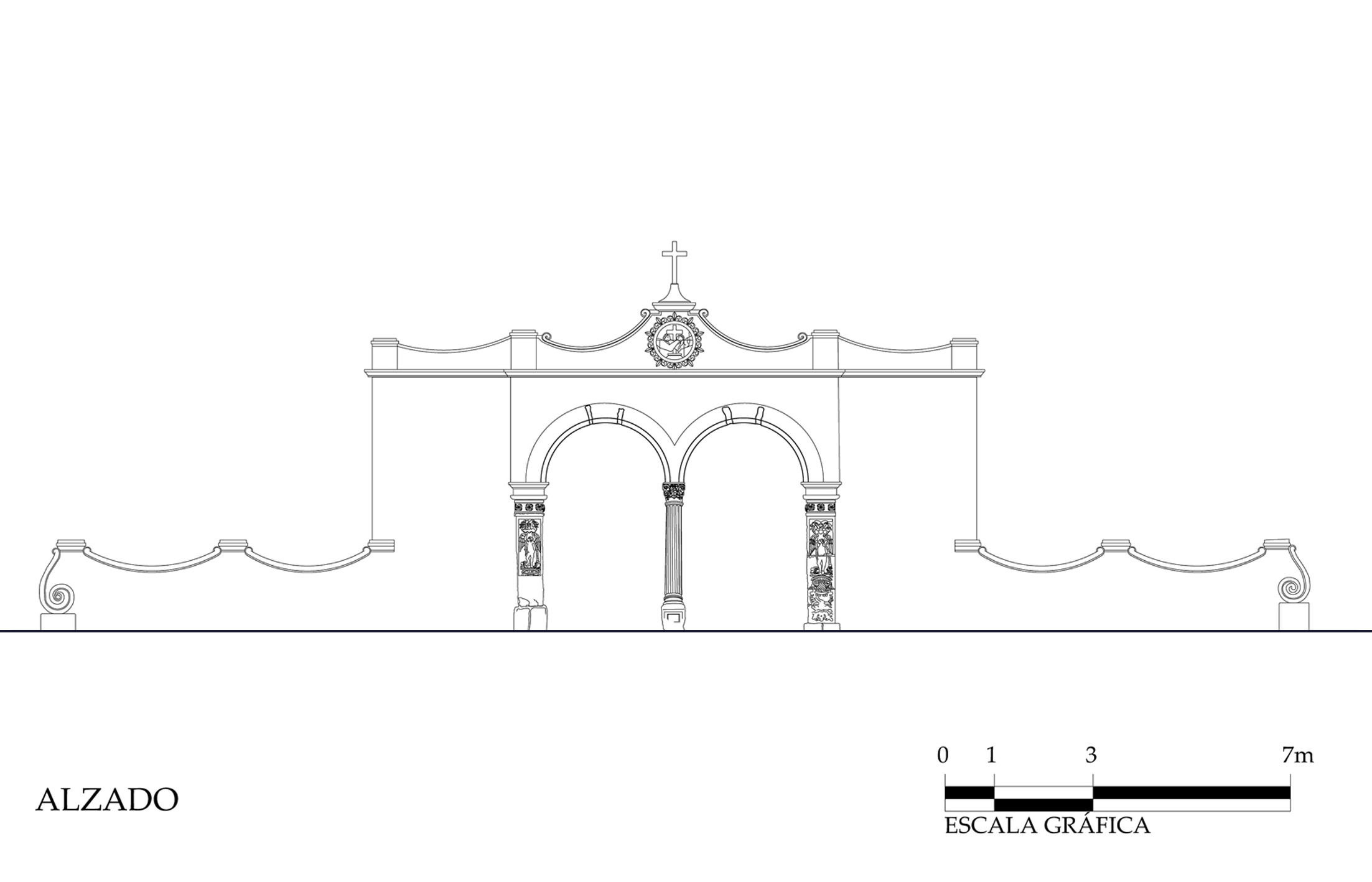 Alzado arquitectónico, 2018.
