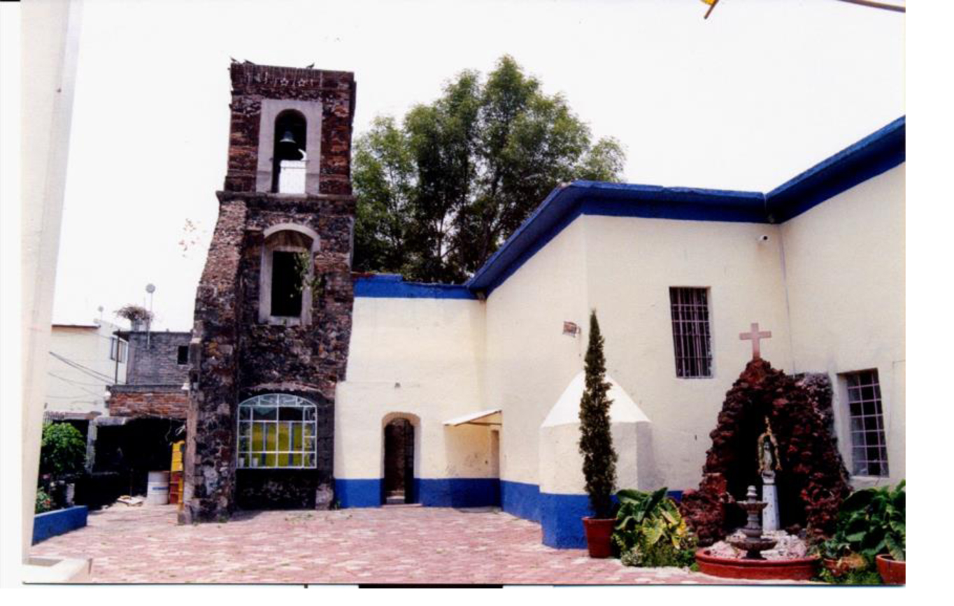 Fachada capilla y torre campanario, 2009