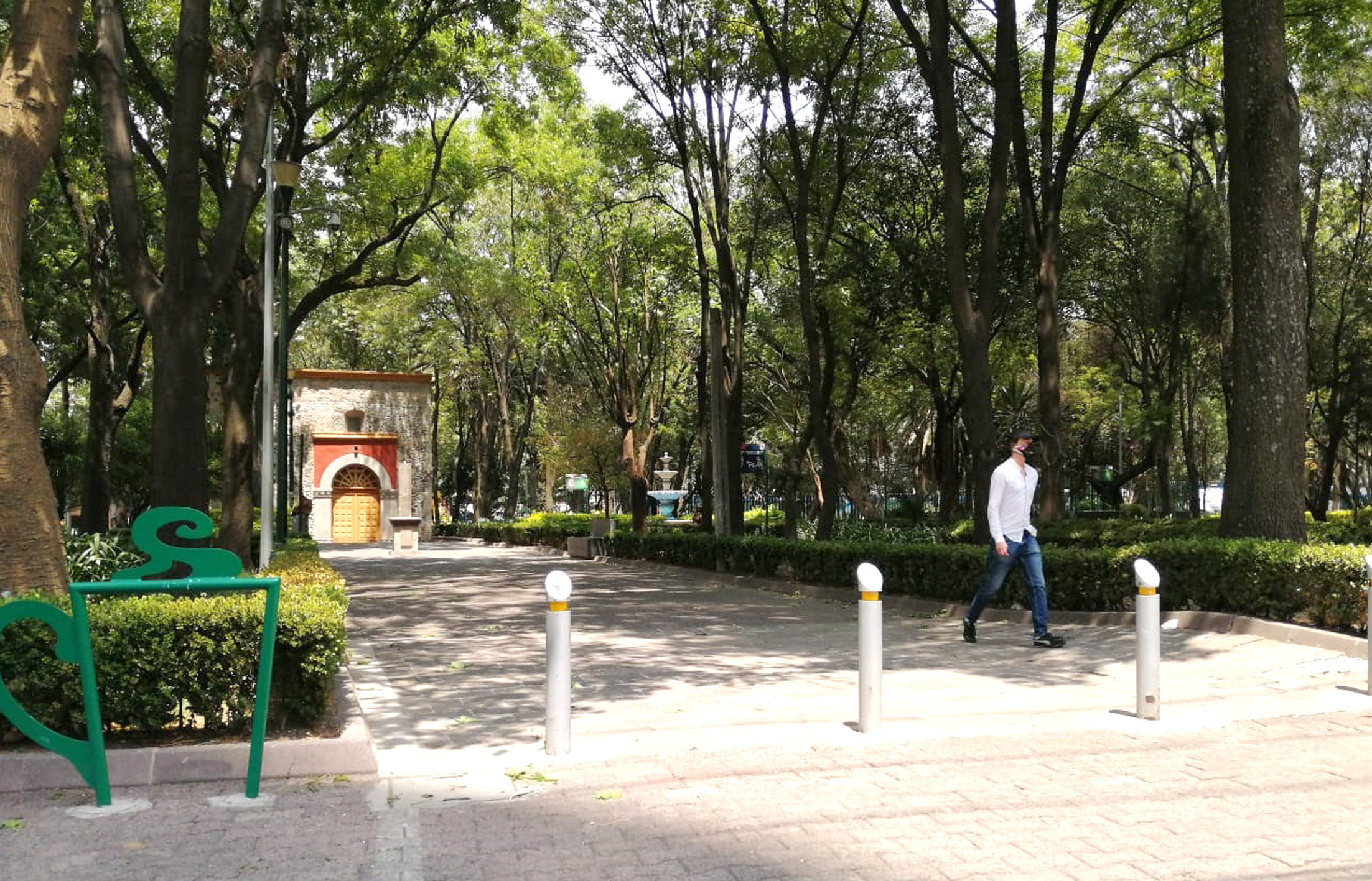 Vista principal desde la calle Manzanas, 2018.