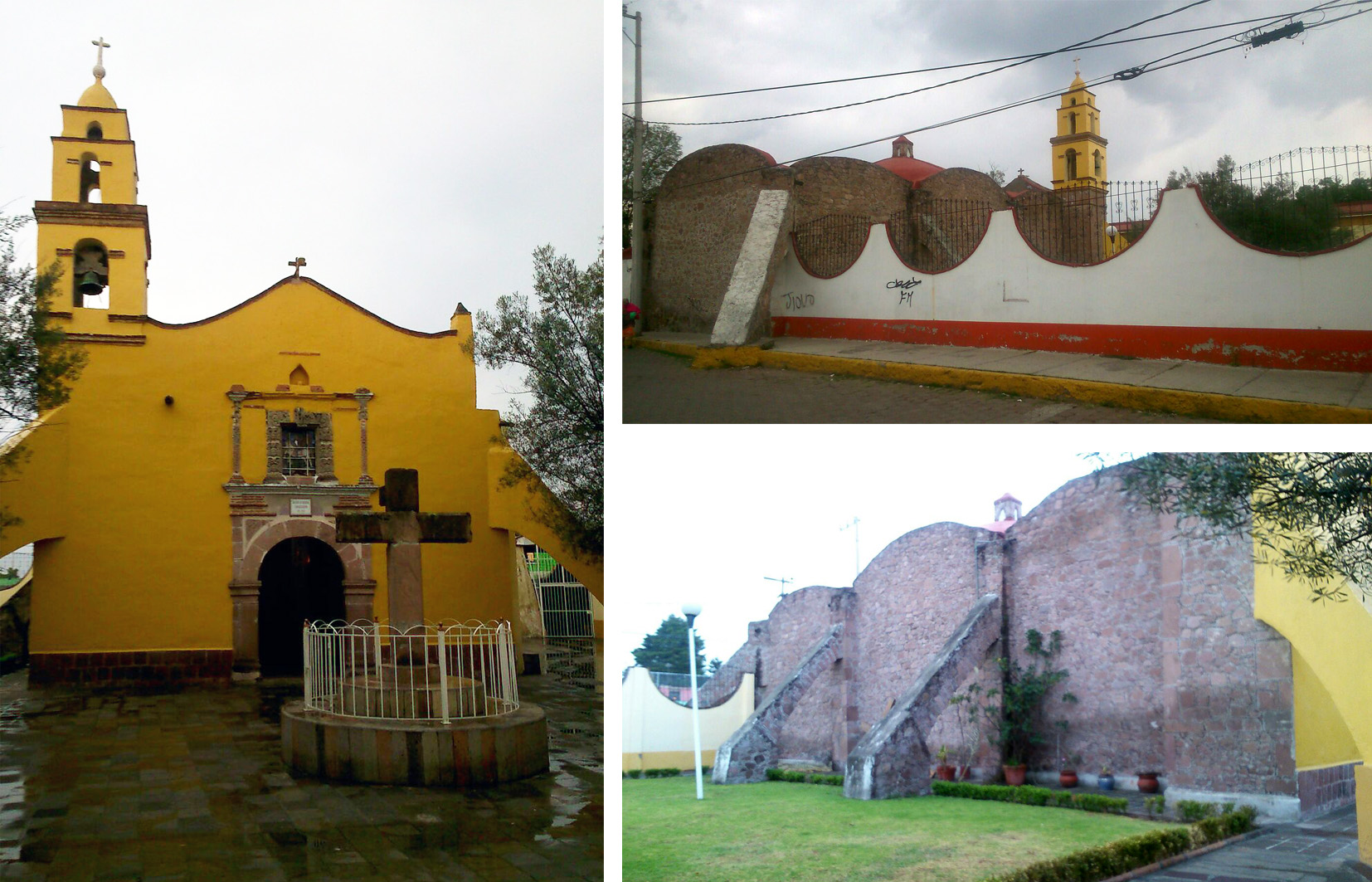 Vistas de la parroquia de Santiago Tepalcapa, 2017.