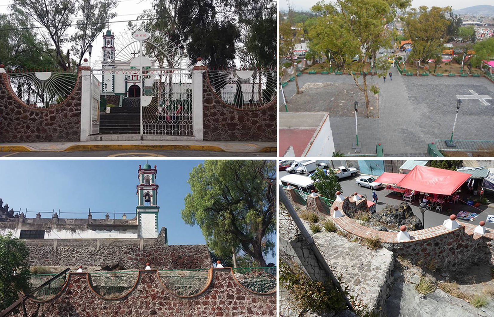 Conjunto del Ex Convento de Santa Martha. Fachada, 2016.