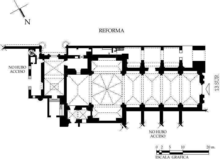 Planta arquitectónica.