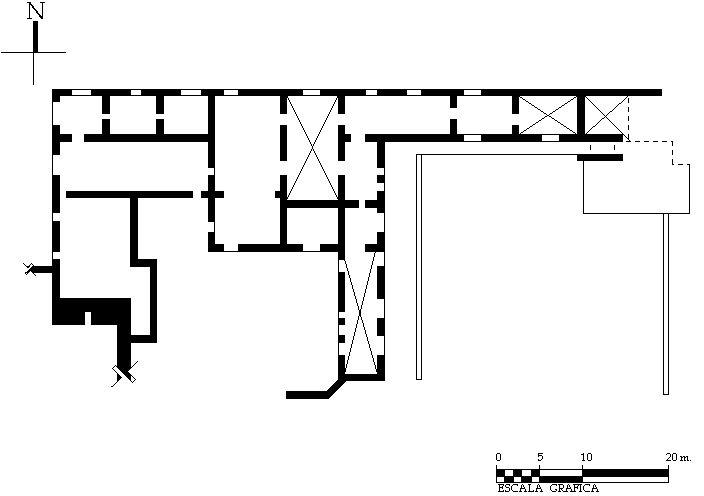 Planta arquitect&oacute;nica, 1998.