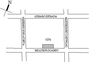 Croquis de localizaci&oacute;n, a&ntilde;o 2000.