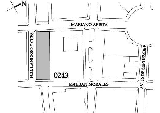 Plano de ubicación del inmueble
