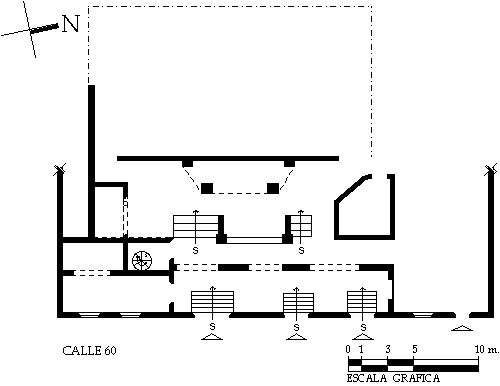 Planta arquitect&oacute;nica, 2001.